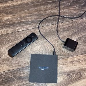 Amazon Fire box with remote